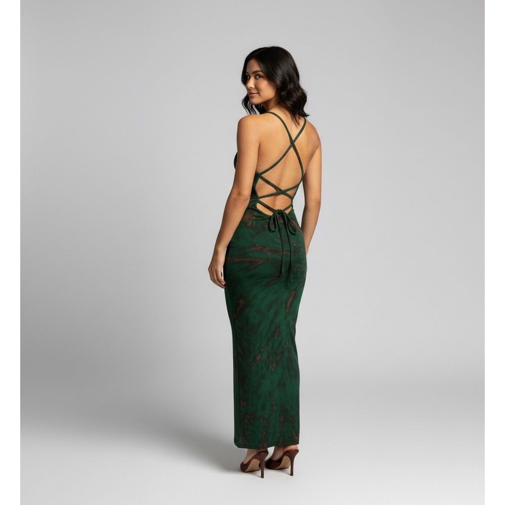 Tie-Dye Maxi Dress