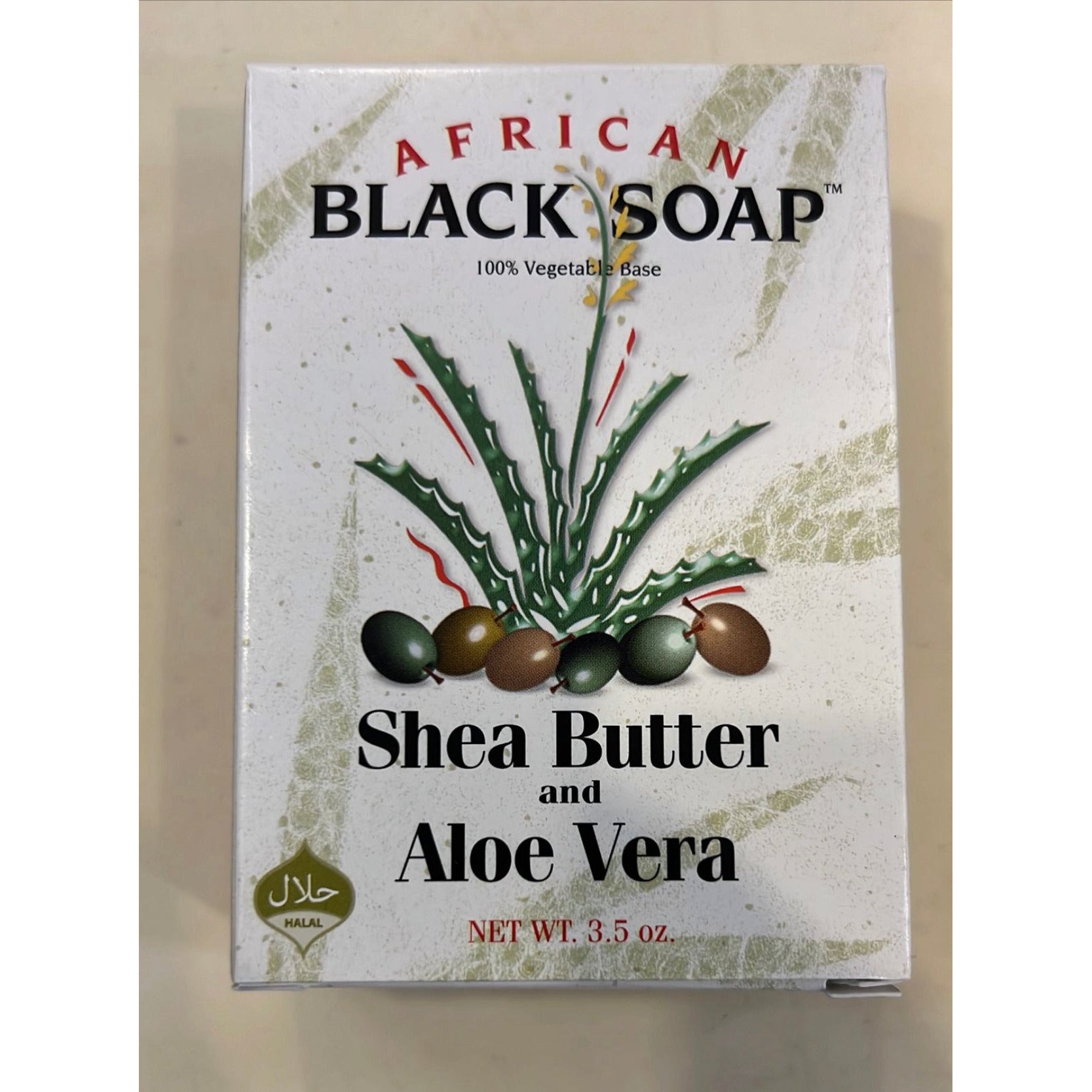 Soap - MADINA- Black Soap w/ Shea Butter/ Aloe Vera