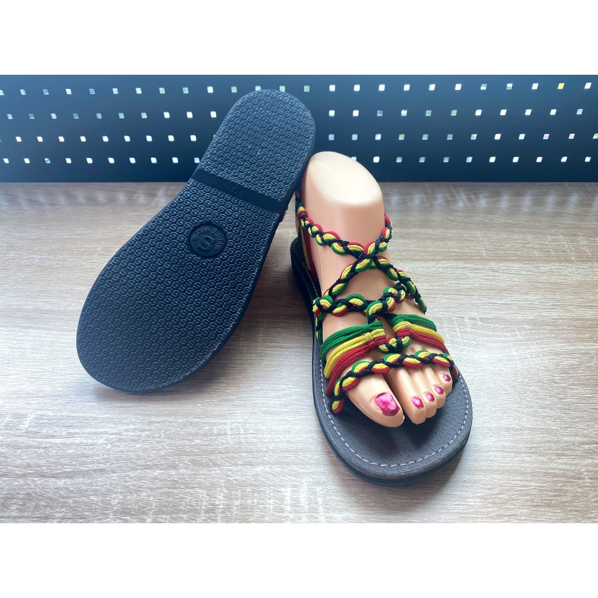 Shoes - Braided Sandals Reggae-1