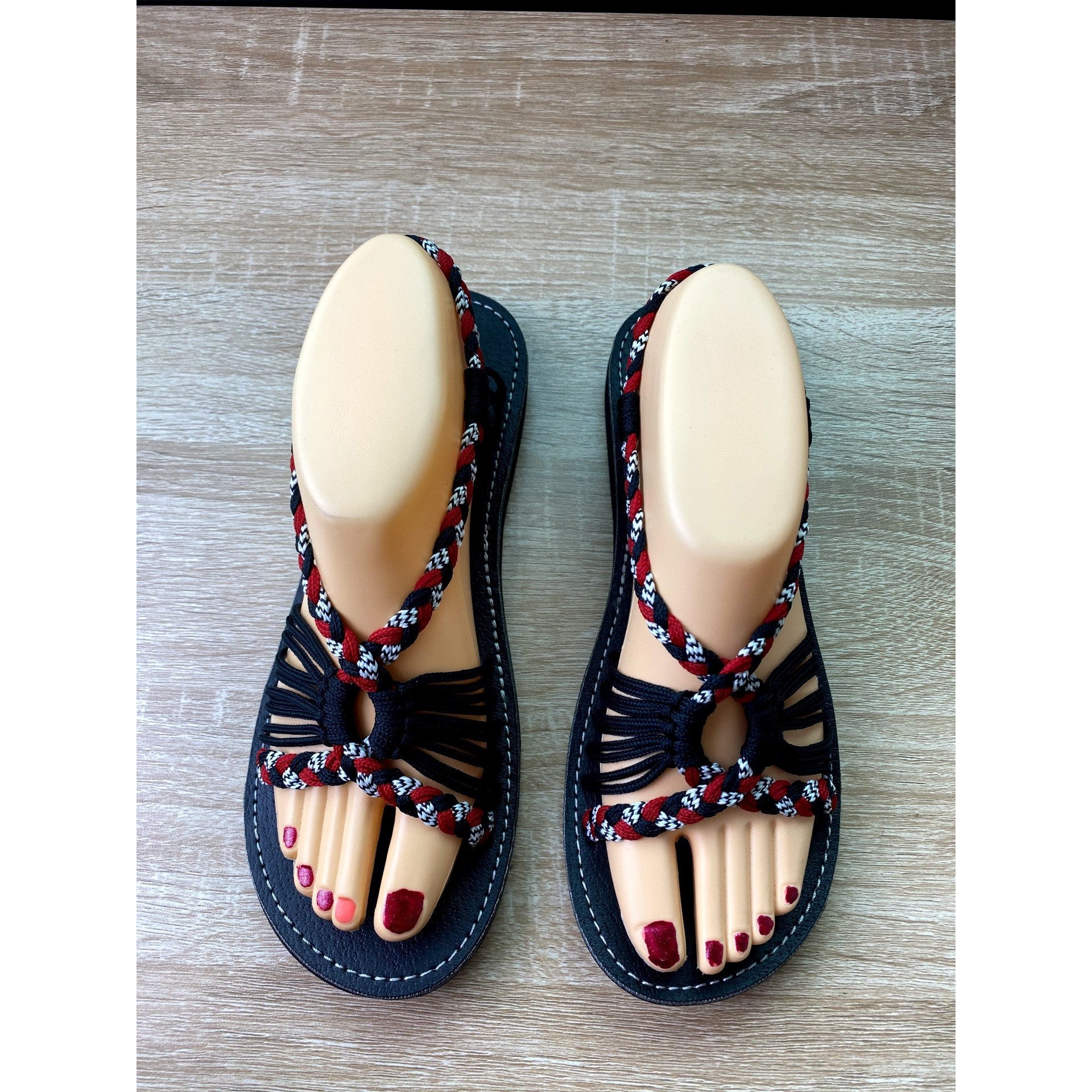 Shoes - Braided Sandals RBLW