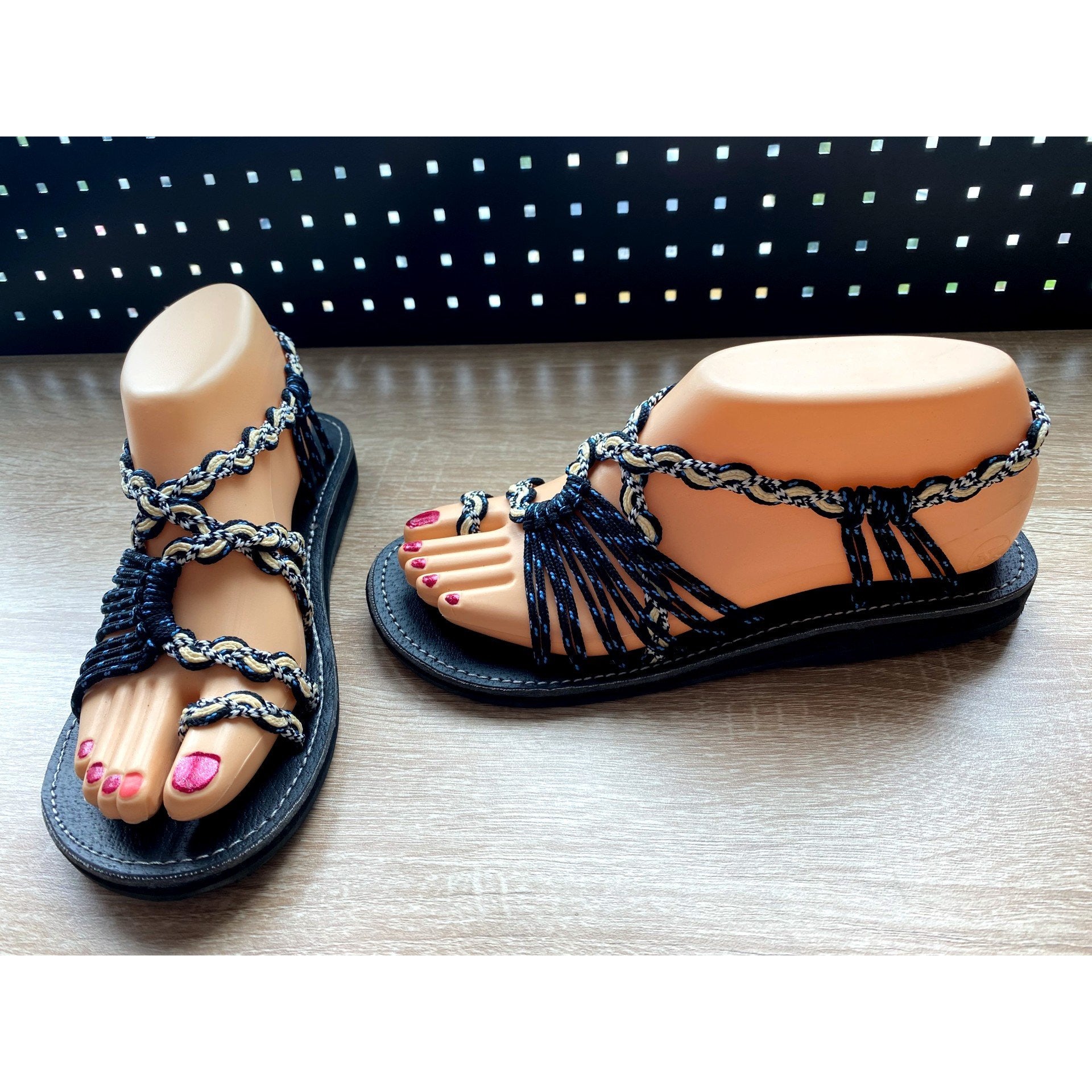 Shoes - Braided Sandals