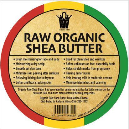 Shea Butter Raw 8oz Yellow - KULTURAL VIBEZ